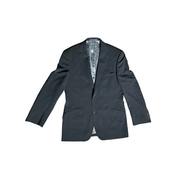 Ted Baker Endurance Black Blazer Sport Coat Jacket Mens 40R 2 Button